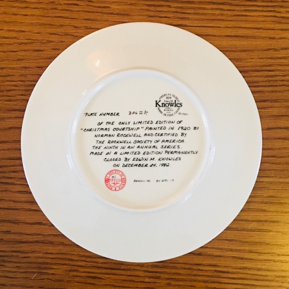 Norman Rockwell Christmas Collector Plates ‘76-‘82 - Picture 10 of 16